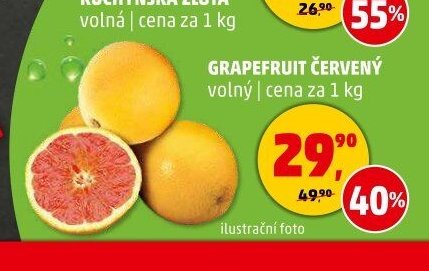 Grapefruit červený