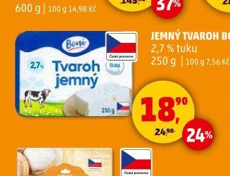 JEMNÝ TVAROH BONI