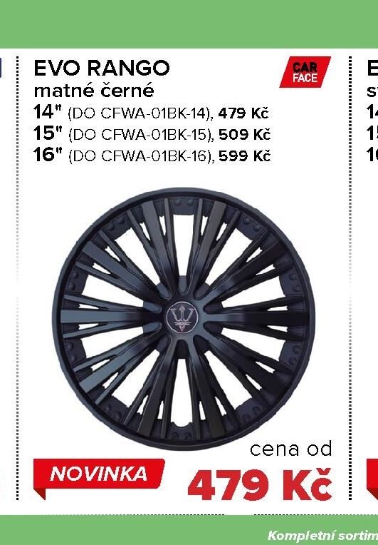 EVO RANGO matné černé