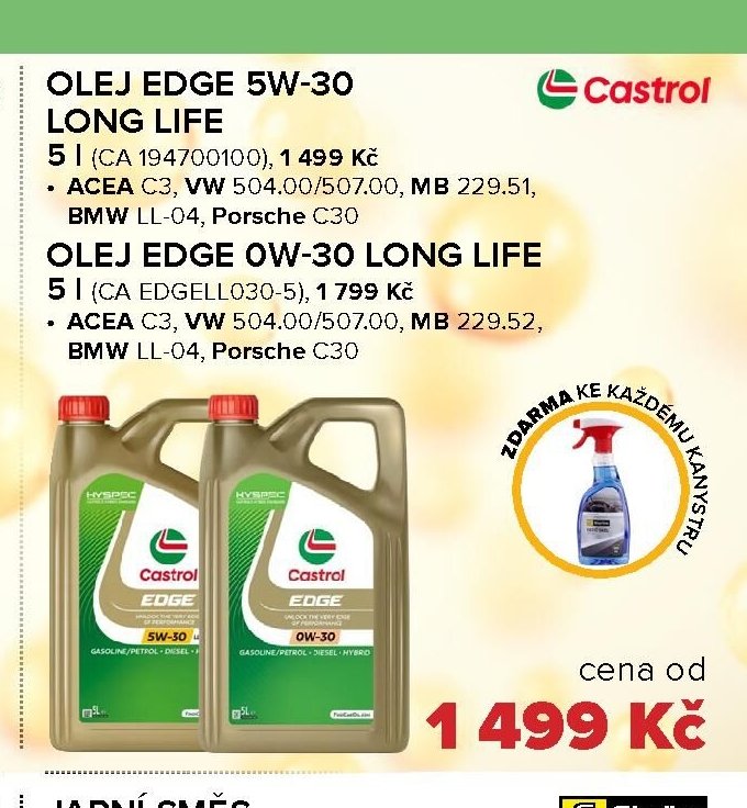 OLEJ EDGE 5W-30 LONG LIFE