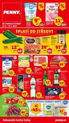 aktuální leták Penny Market 13.3.2025-19.3.2025