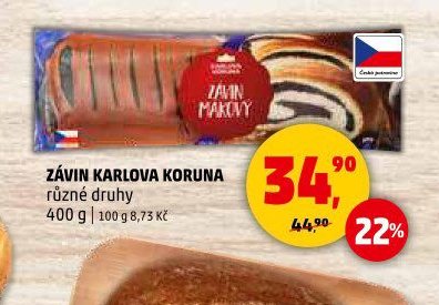 ZÁVIN KARLOVA KORUNA