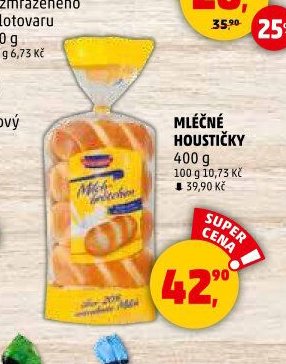 MLÉČNÉ HOUSTIČKY