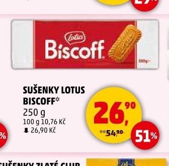 Sušenky Lotus Biscoff