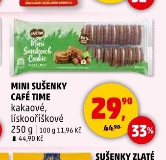Mini sušenky Café Time