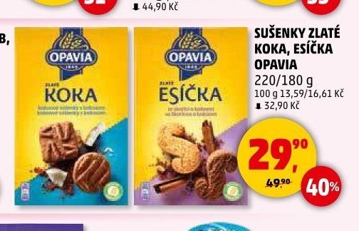Sušenky Zlaté Koka, Esíčka Opavia