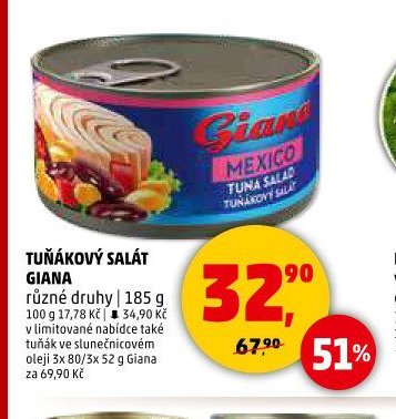 Tuňákový salát Giana