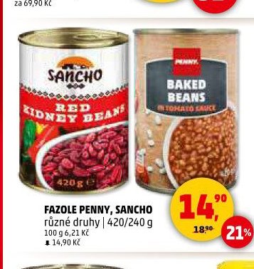 Fazole Penny, Sancho
