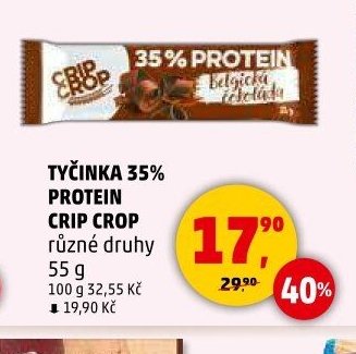 TYČINKA 35% PROTEIN CRIP CROP
