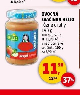 OVOCNÁ SVAČINKA HELLO