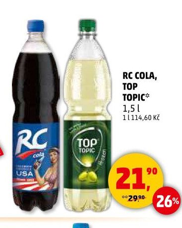 RC Cola, Top Topic