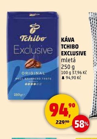KÁVA TCHIBO EXCLUSIVE