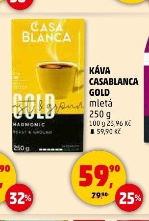 KÁVA CASABLANCA GOLD