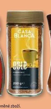 INSTANTNÍ KÁVA CASA BLANCA GOLD