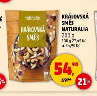 KRÁLOVSKÁ SMĚS NATURALIA 200 g