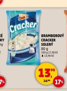 BRAMBOROVÝ CRACKER SOLENÝ 80 g