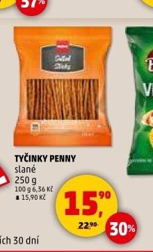 TYČINKY PENNY slané 250 g