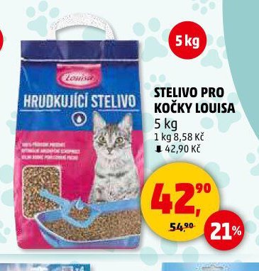 Stelivo pro kočky Louisa