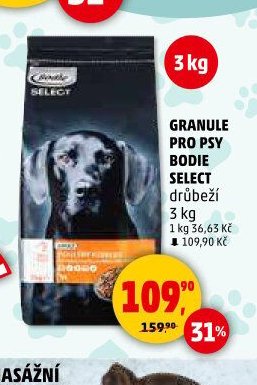 Granule pro psy Bodie Select