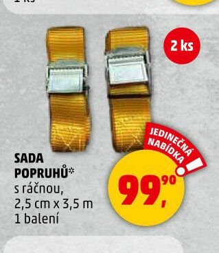 Sada popruhů