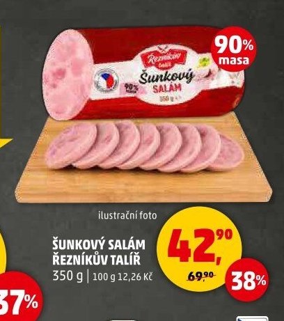 ŠUNKOVÝ SALÁM ŘEZNÍKŮV TALÍŘ