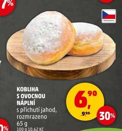 KOBLIHA S OVOCNOU NÁPLNÍ