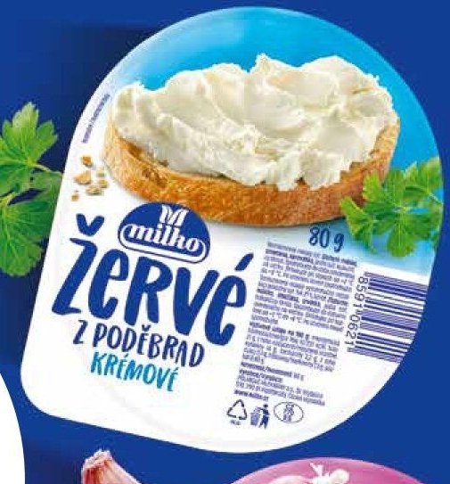 Žervé z Poděbrad krémové