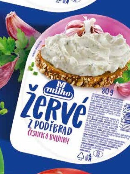Žervé z Poděbrad česnek a bylinky