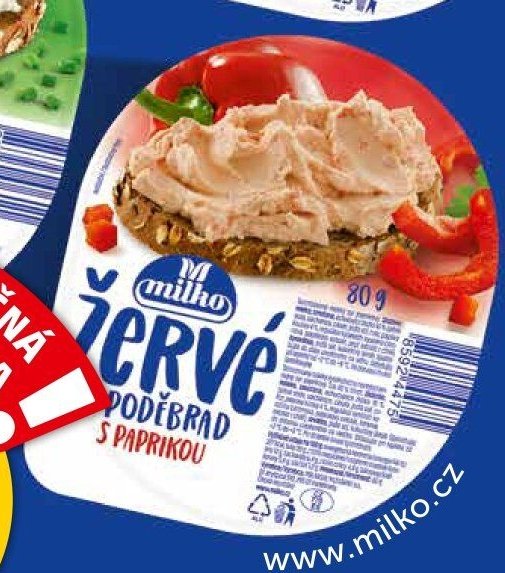 Žervé z Poděbrad s paprikou
