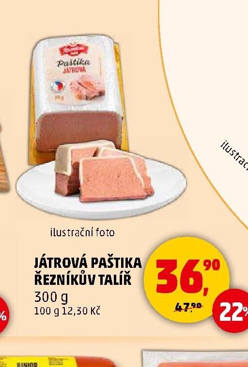 JÁTROVÁ PAŠTIKA ŘEZNÍKŮV TALÍŘ