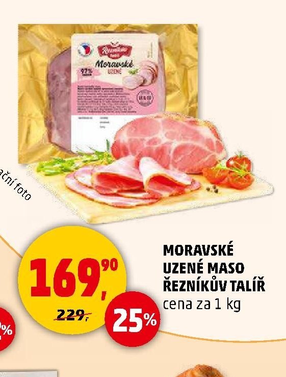 MORAVSKÉ UZENÉ MASO ŘEZNÍKŮV TALÍŘ