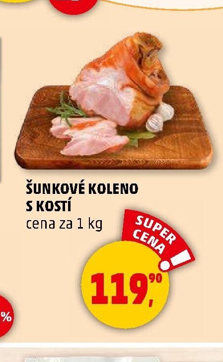 ŠUNKOVÉ KOLENO S KOSTÍ