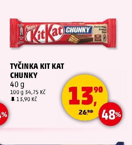 TYČINKA KIT KAT CHUNKY