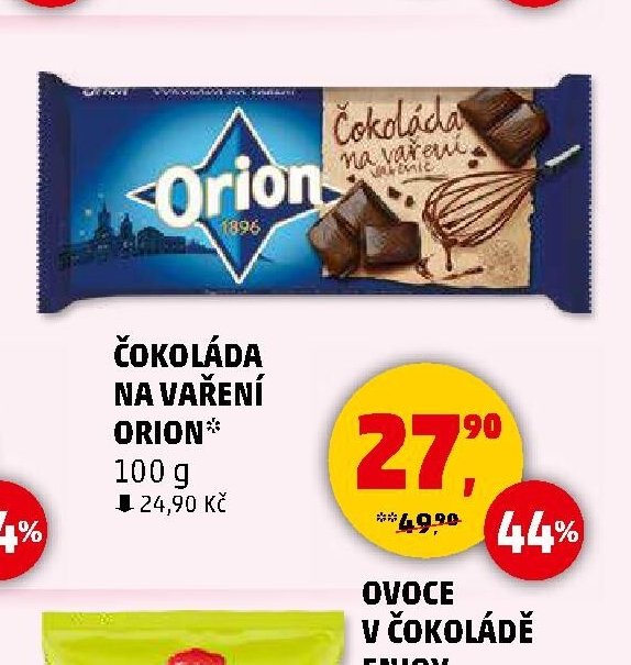 ČOKOLÁDA NA VAŘENÍ ORION