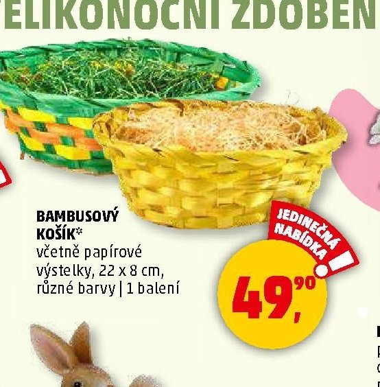 Bambusový košík
