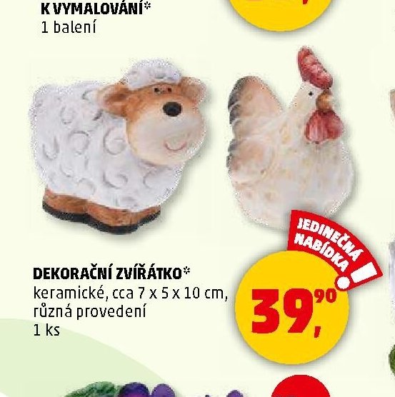 Dekorační zvířátko