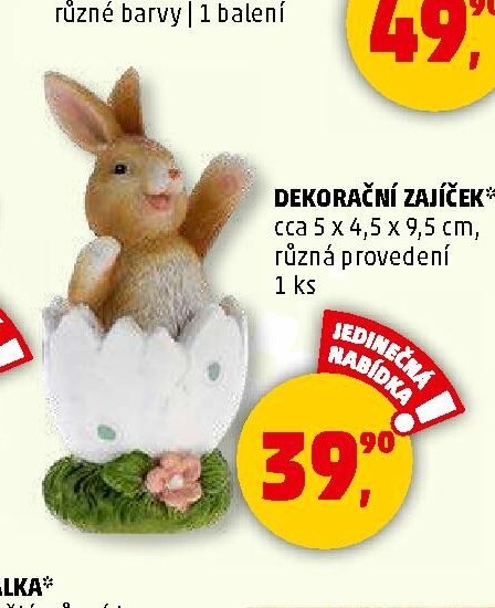 Dekorační zajíček