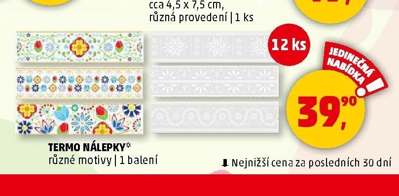 Termo nálepky