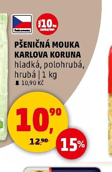 Pšeničná mouka Karlova Koruna