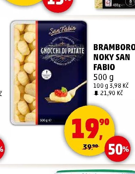 Bramborové noky San Fabio