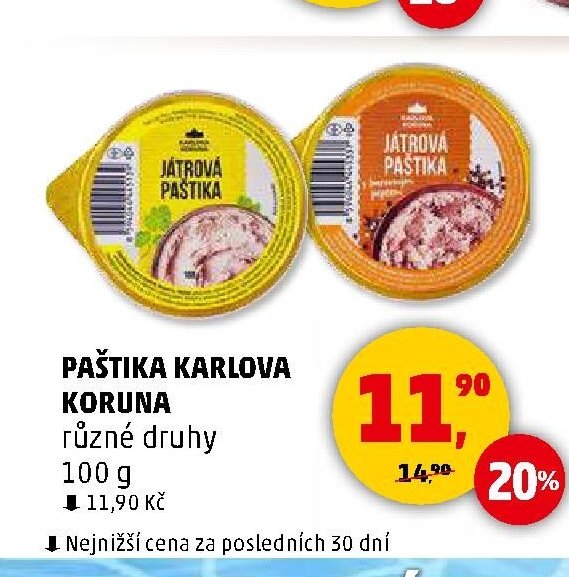 Paštika Karlova Koruna