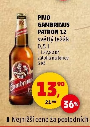 Gambrinus Patron 12