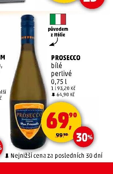 PROSECCO bílé perlivé