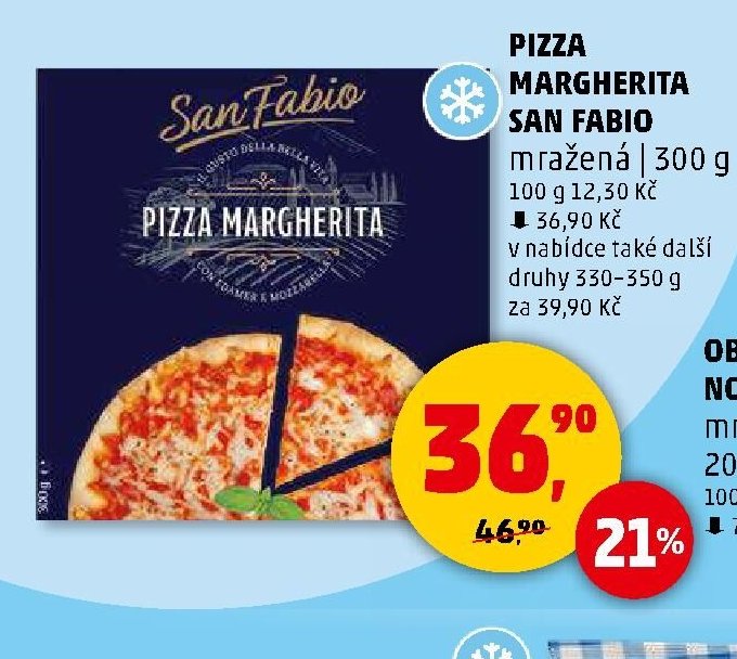 Pizza Margherita San Fabio