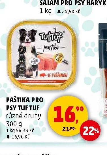 Paštika pro psy Tuf Tuf