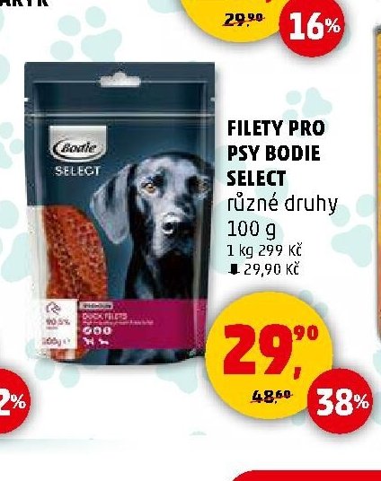 Filety pro psy Bodie Select