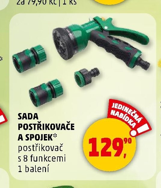 Sada postřikovače