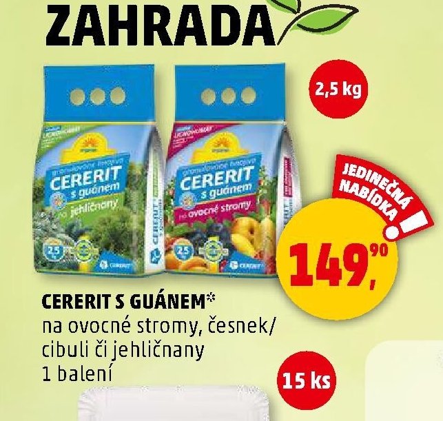 CERERIT S GUÁNEM