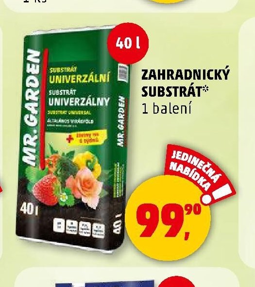 ZAHRADNICKÝ SUBSTRÁT