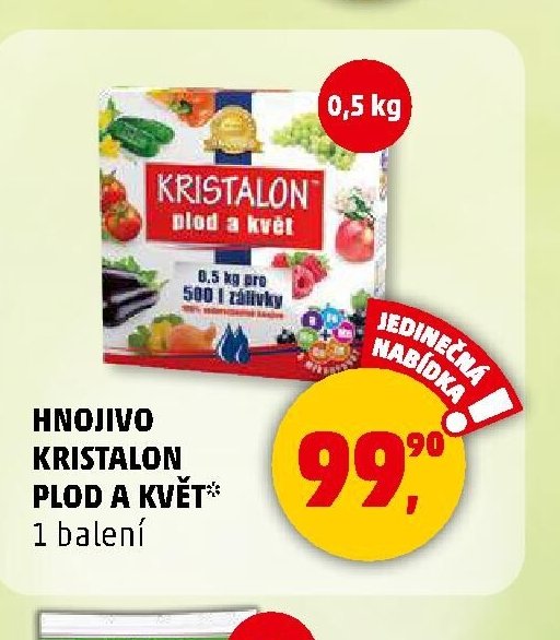 HNOJIVO KRISTALON PLOD A KVĚT